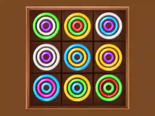 Гульня Color Rings Online онлайн