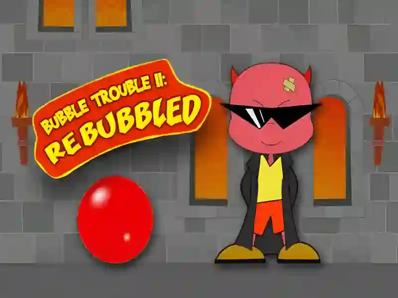 Гульня Bubble Trouble 2: Rebubbled онлайн