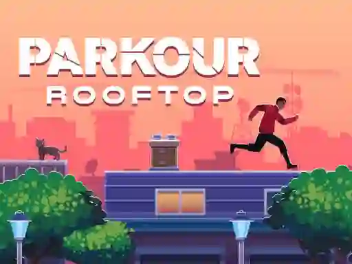 Гульня Parkour Rooftop онлайн