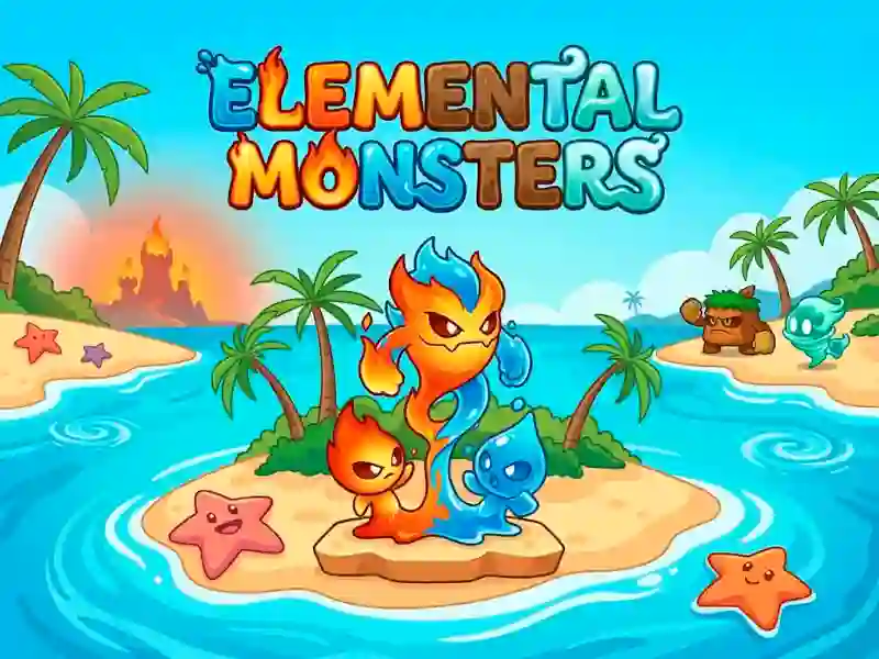 Гульня Elemental Monsters: Merge & Evolution онлайн