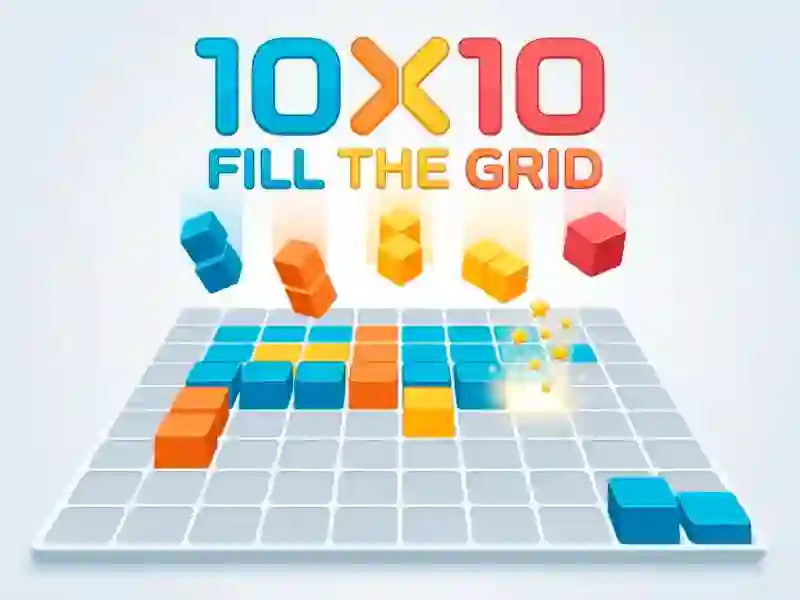 Гульня 10x10 Fill The Grid онлайн