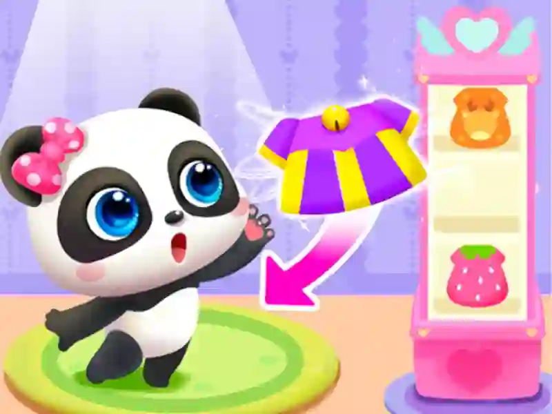Гульня Baby Panda Girl Caring онлайн