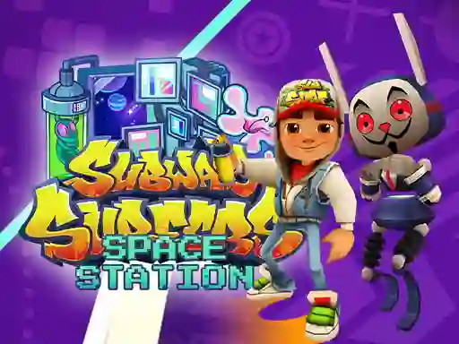 Гульня Subway Surfers Space Station онлайн