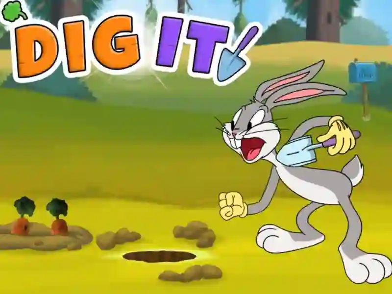 Гульня Looney Tunes Cartoons Dig It онлайн