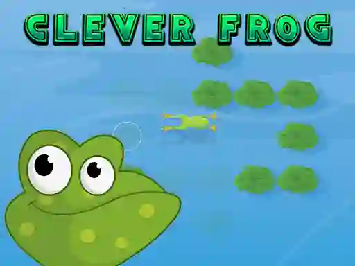 Гульня Clever Frog онлайн
