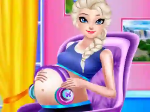 Гульня Ice Princess Pregnant Caring онлайн