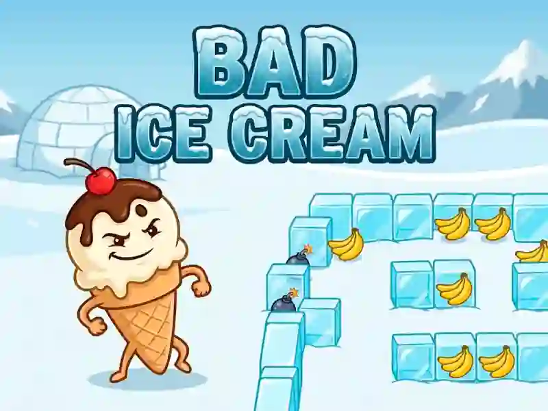 Гульня Bad Ice Cream онлайн