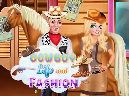 Гульня Cowboy Life and Fashion онлайн