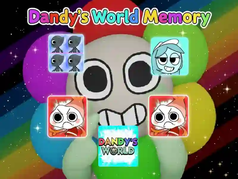 Гульня Dandy's World Memory онлайн