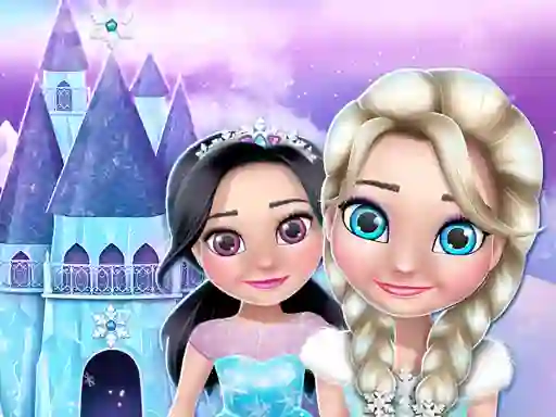 Гульня Ice Princess Doll House онлайн