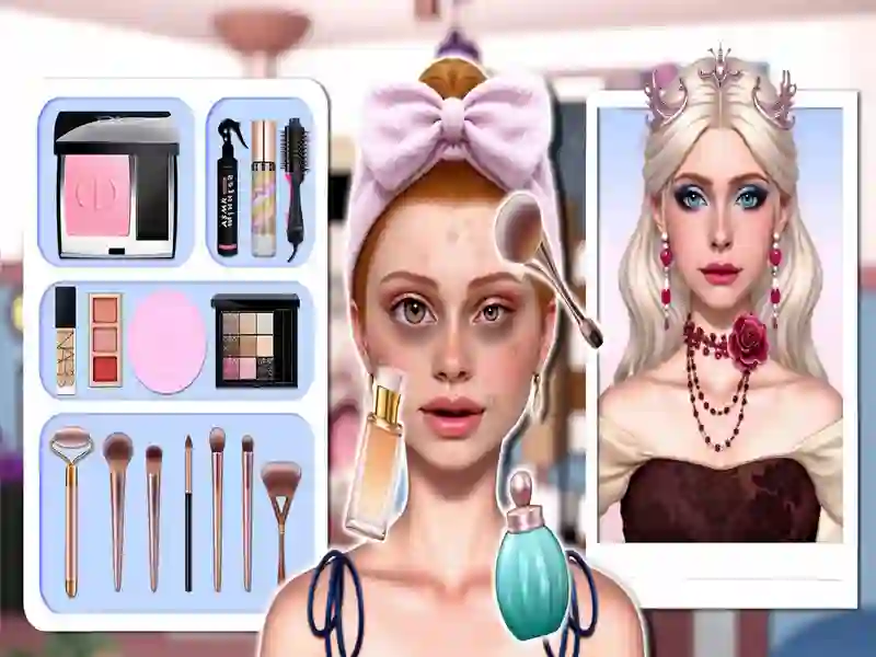 Гульня Makeover & Makeup Studio онлайн