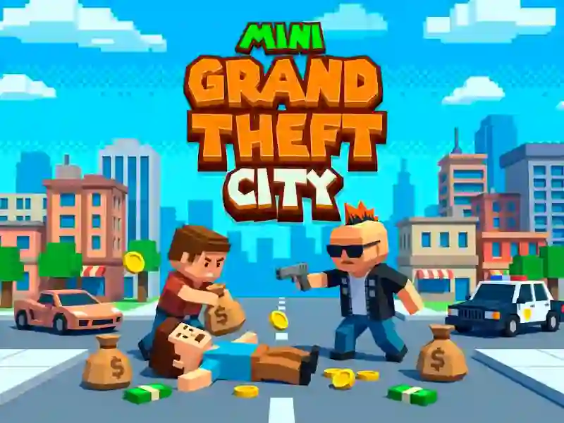 Гульня Mini Grand Theft City онлайн