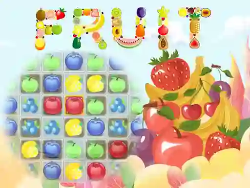 Гульня Fruit Match 3 онлайн