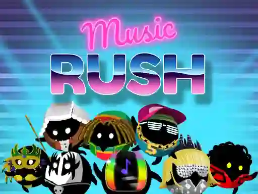 Гульня Music Rush онлайн