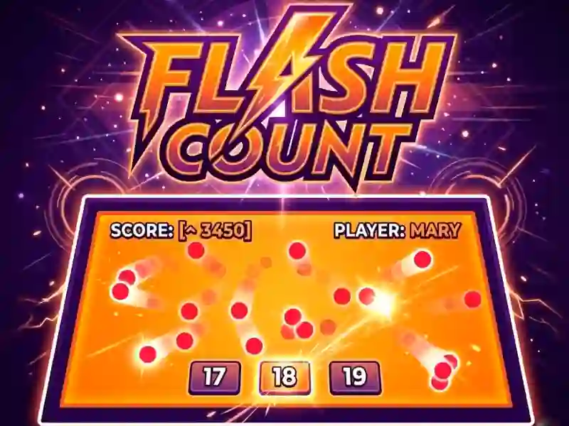 Гульня Flash Count онлайн