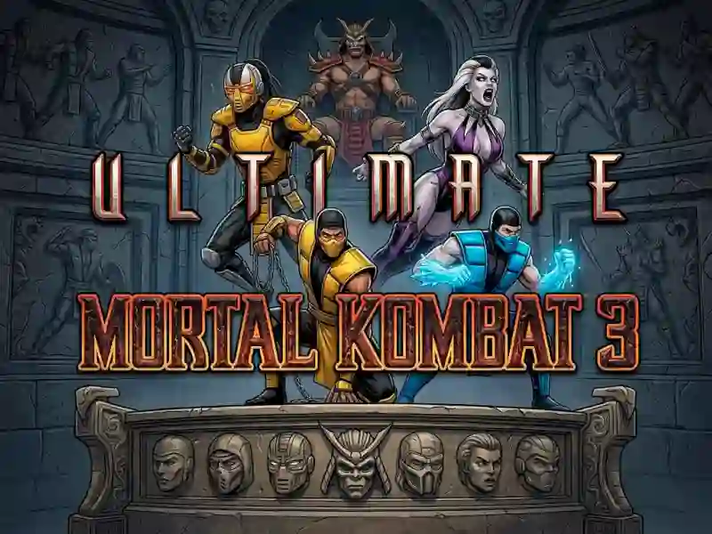 Гульня Ultimate Mortal Kombat 3 онлайн