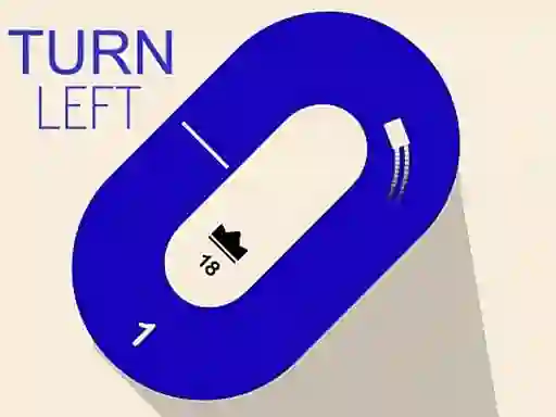Гульня Turn Left онлайн