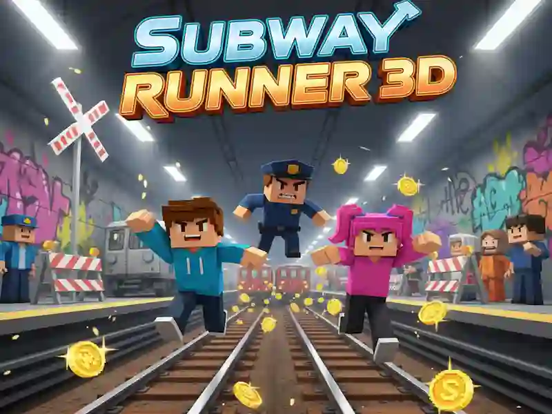 Гульня Subway Runner 3D онлайн