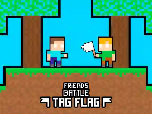 Гульня Friends Battle Tag Flag онлайн