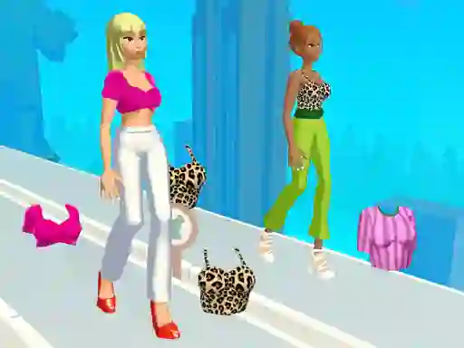 Гульня Catwalk Girl Challenge онлайн