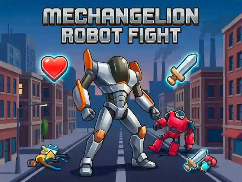 Гульня Mechangelion Robot Fight онлайн