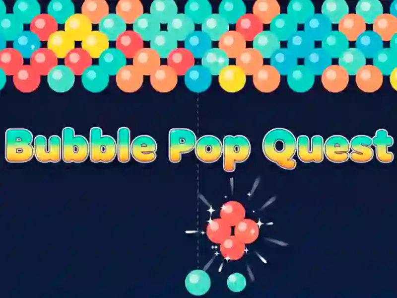 Гульня Bubble Pop Quest онлайн