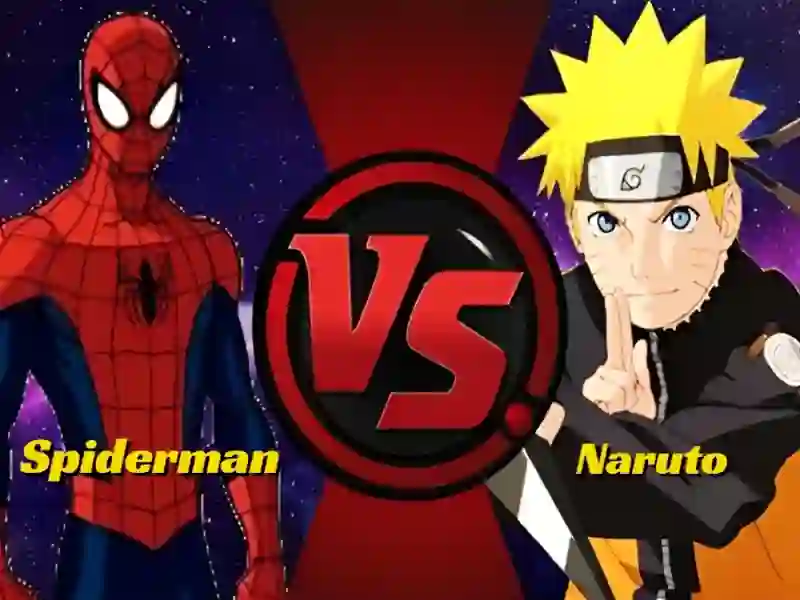 Гульня Spiderman Vs Naruto онлайн