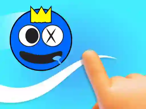 Гульня Rainbow Draw Path онлайн