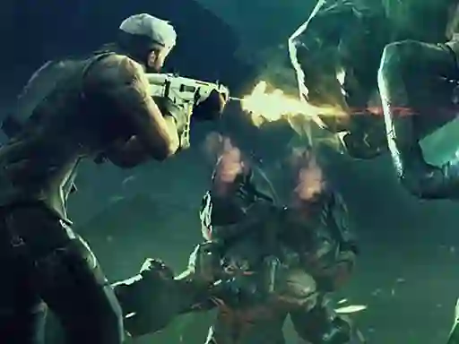 Гульня Assault Fury онлайн
