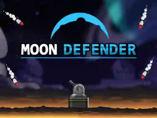 Гульня Moon Defender онлайн