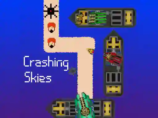 Гульня Crashing Skies онлайн