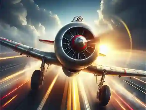 Гульня Amazing Airplane Racer онлайн