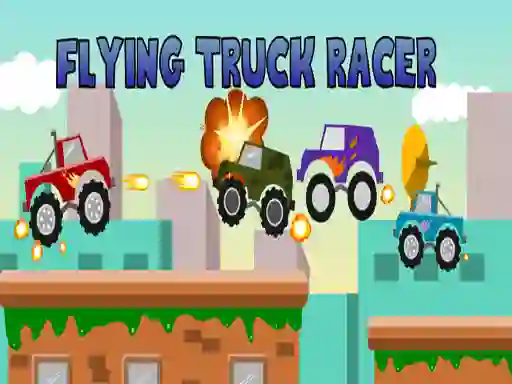 Гульня Flying Truck Racer онлайн