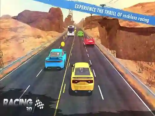 Гульня Racing 3d Extreme Car Race онлайн