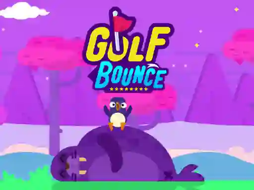 Гульня Golf bounce онлайн