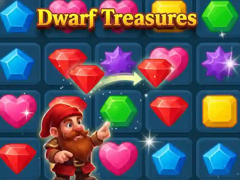 Гульня Dwarf Treasures онлайн