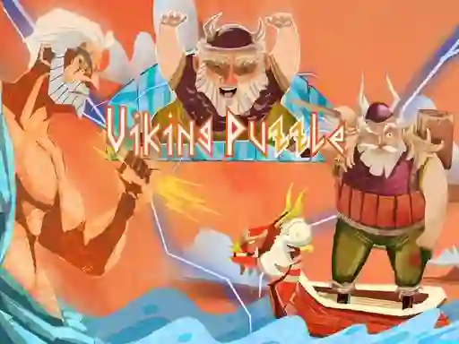 Гульня Viking puzzle онлайн