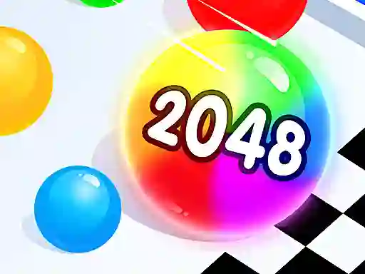 Гульня Ball Merge 2048 онлайн
