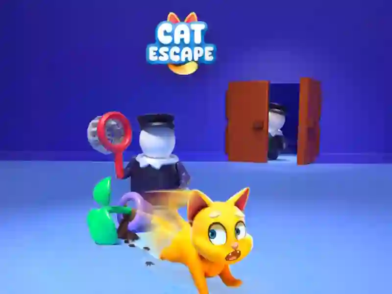 Гульня Cat Escape онлайн
