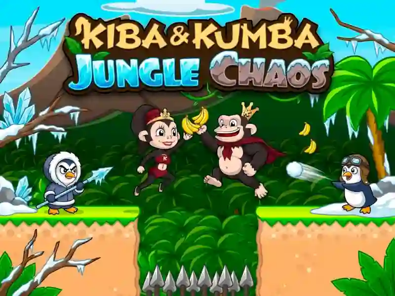 Гульня Kiba & Kumba Jungle Chaos онлайн