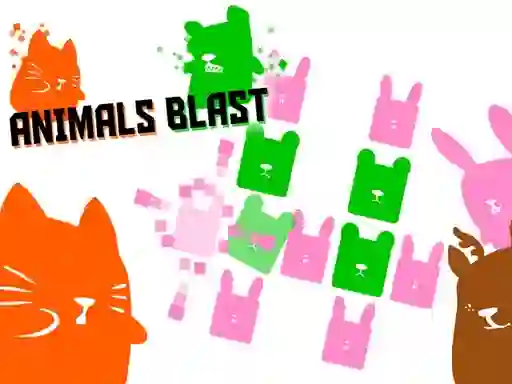 Гульня Animals Blast онлайн