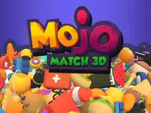 Гульня Mojo Match 3D онлайн