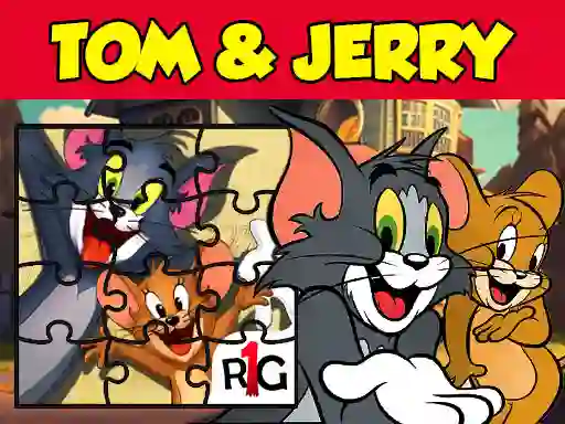 Гульня Tom & Jerry Jigsaw Puzzle онлайн