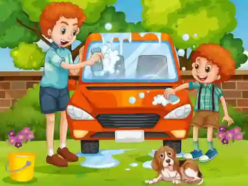 Гульня Car Wash Hidden онлайн