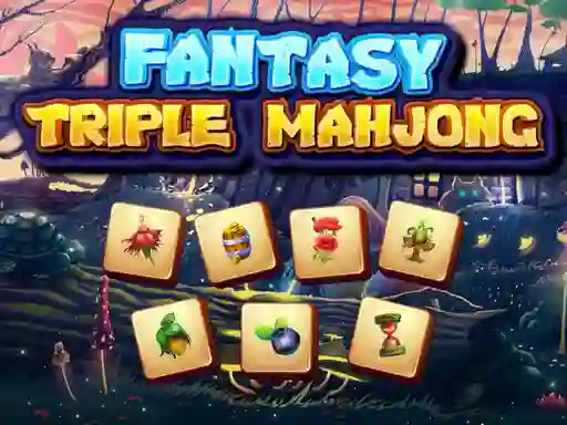 Гульня Fantasy Triple Mahjong онлайн