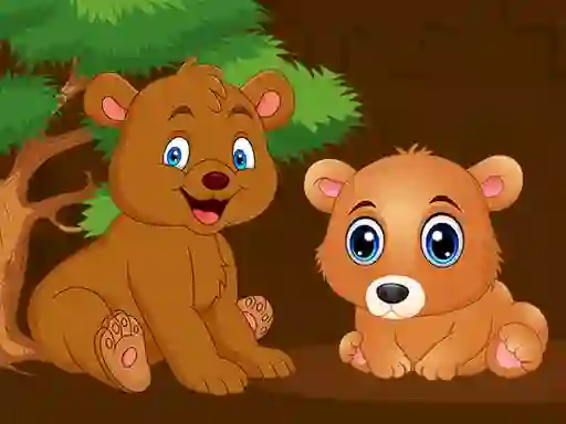 Гульня Baby Bear Jigsaw онлайн