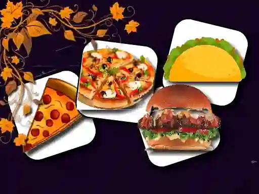 Гульня Fast Food Memory Challenge онлайн