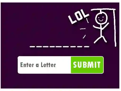 Гульня Internet Hangman онлайн
