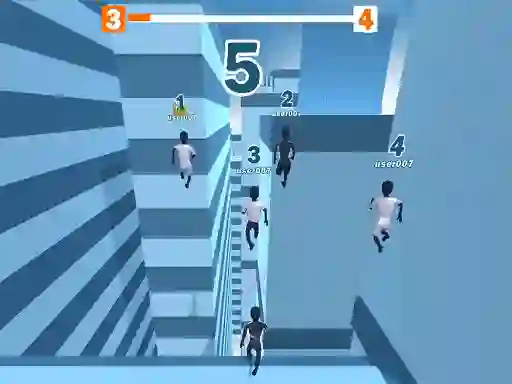 Гульня Stickman Parkour онлайн