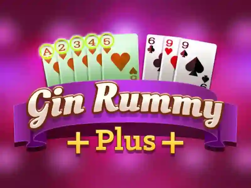 Гульня Gin Rummy Plus онлайн